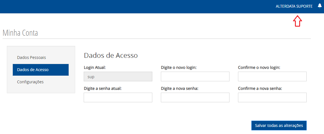 Como Alterar Login E Senha De Acesso Da Administradora No Site Condominio Up Base De