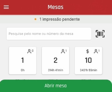 Feedback de Impressão Comanda Alterdata