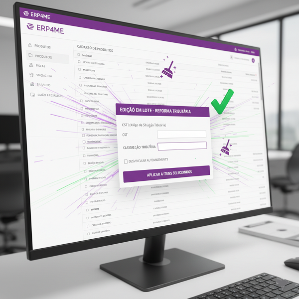 Edição de Produtos em Lote com Foco na Reforma Tributária Edição de Produtos em Lote com Foco na Reforma Tributária