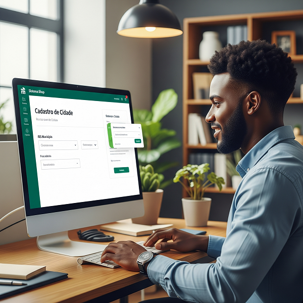 Alíquota de IBS no cadastro de Cidade!