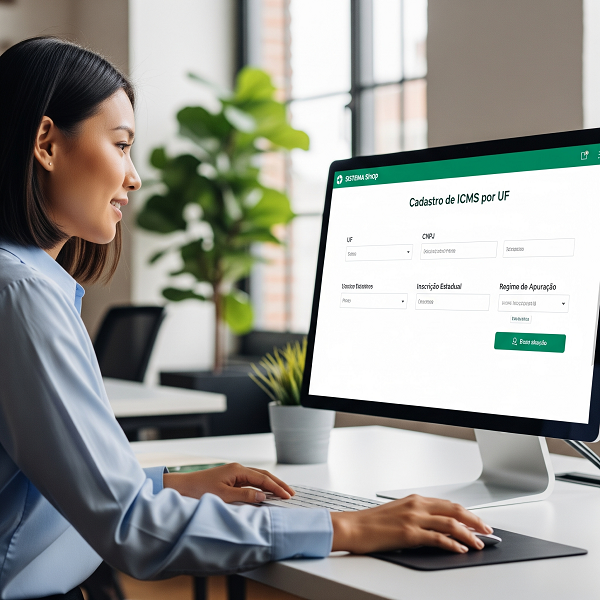 Alíquota de IBS no cadastro de ICMS por UF!